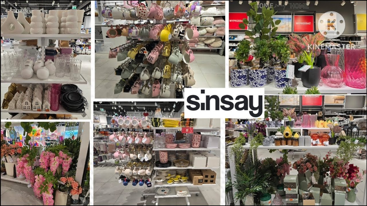 БОЛЬШАЯ РАСПРОДАЖА В SINSAY – УКРАШЕНИЯ ДЛЯ ДОМА И АКСЕССУАРЫ! 🛋️🛒