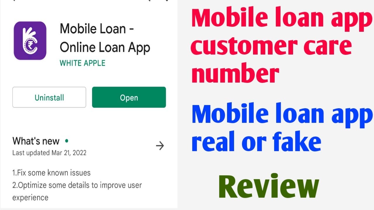 Mobile loan app customer care number/ Mobile loan app