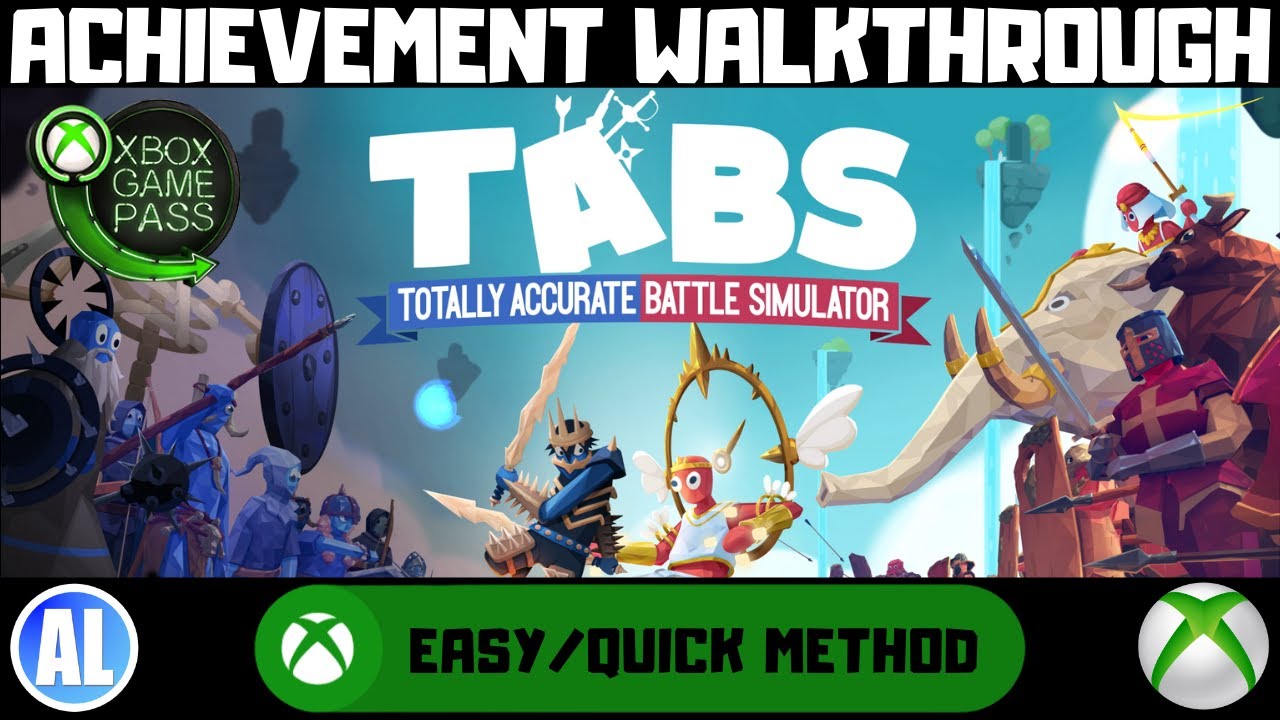 Totally Accurate Battle Simulator #Xbox Achievement Walkthrough - Xbox Game Pass
