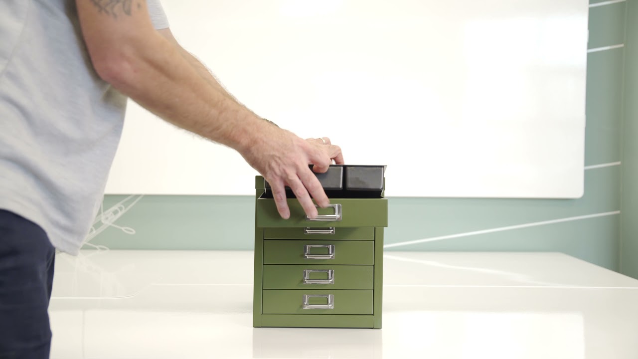 Bisley: Adding tray inserts to a MultiDrawer