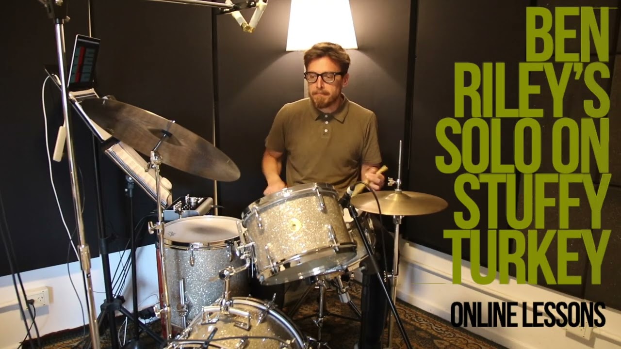 Ben Riley's solo transcription from Stuffy Turkey