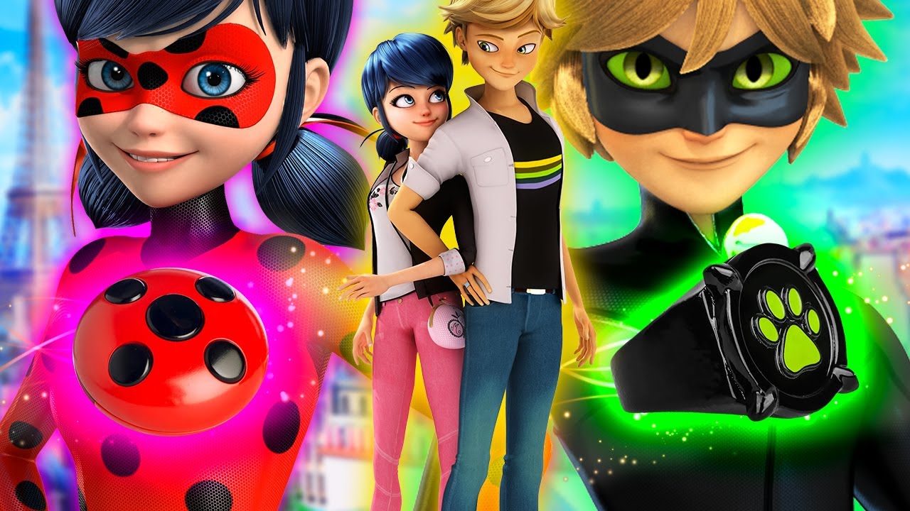 MARINETTE y ADRIEN reciben los MIRACULOUS por PRIMERA VEZ! 🐞+ 🐾 Juguetes Fantásticos