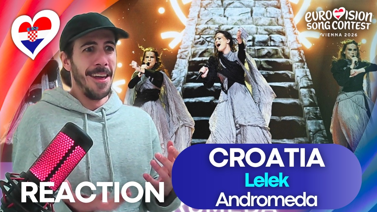 🇭🇷 REACTION to Lelek - ANDROMEDA | DORA 2026 | Croatia Eurovision 2026 (SUBTITLED)