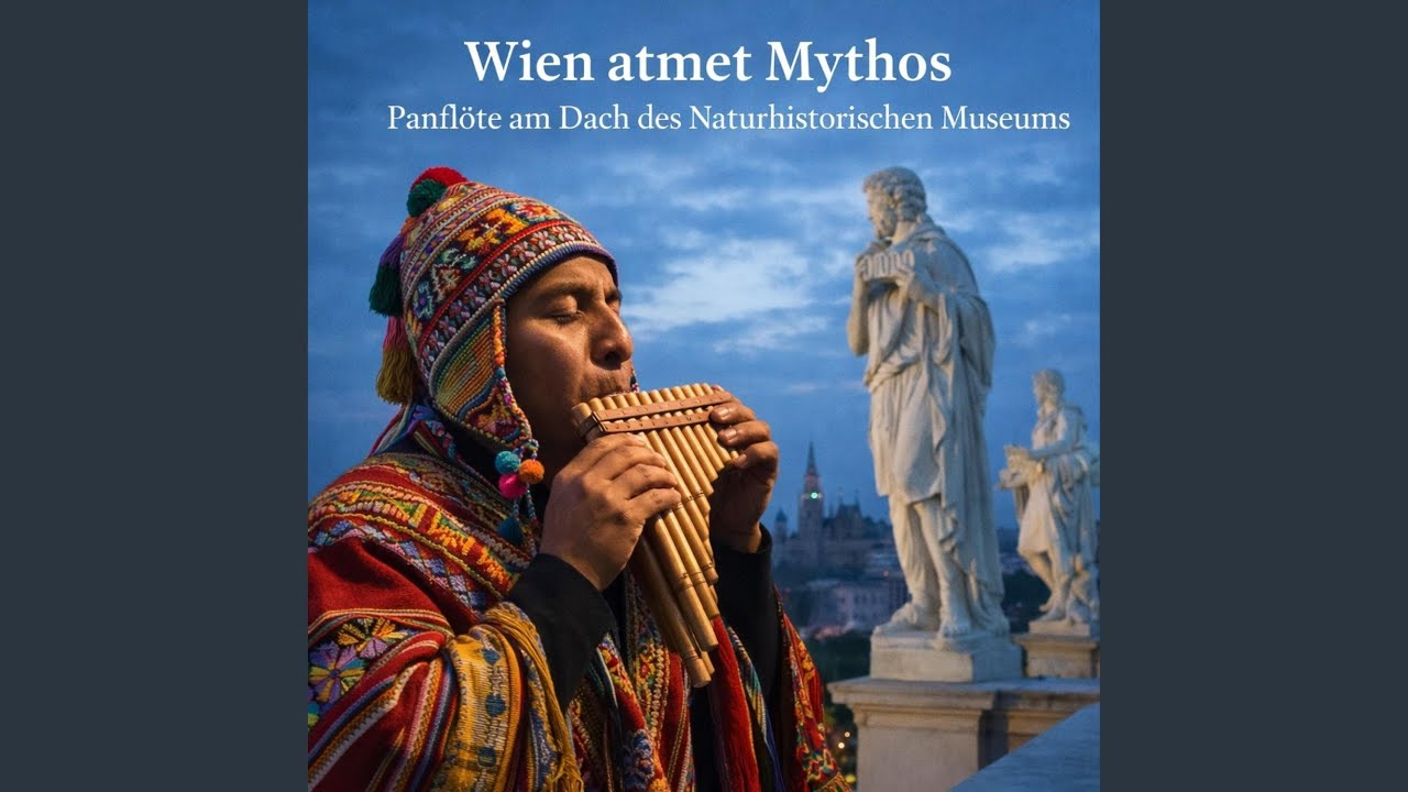 Wien atmet Mythos Panflöte am Dach des Naturhistorischen Museums