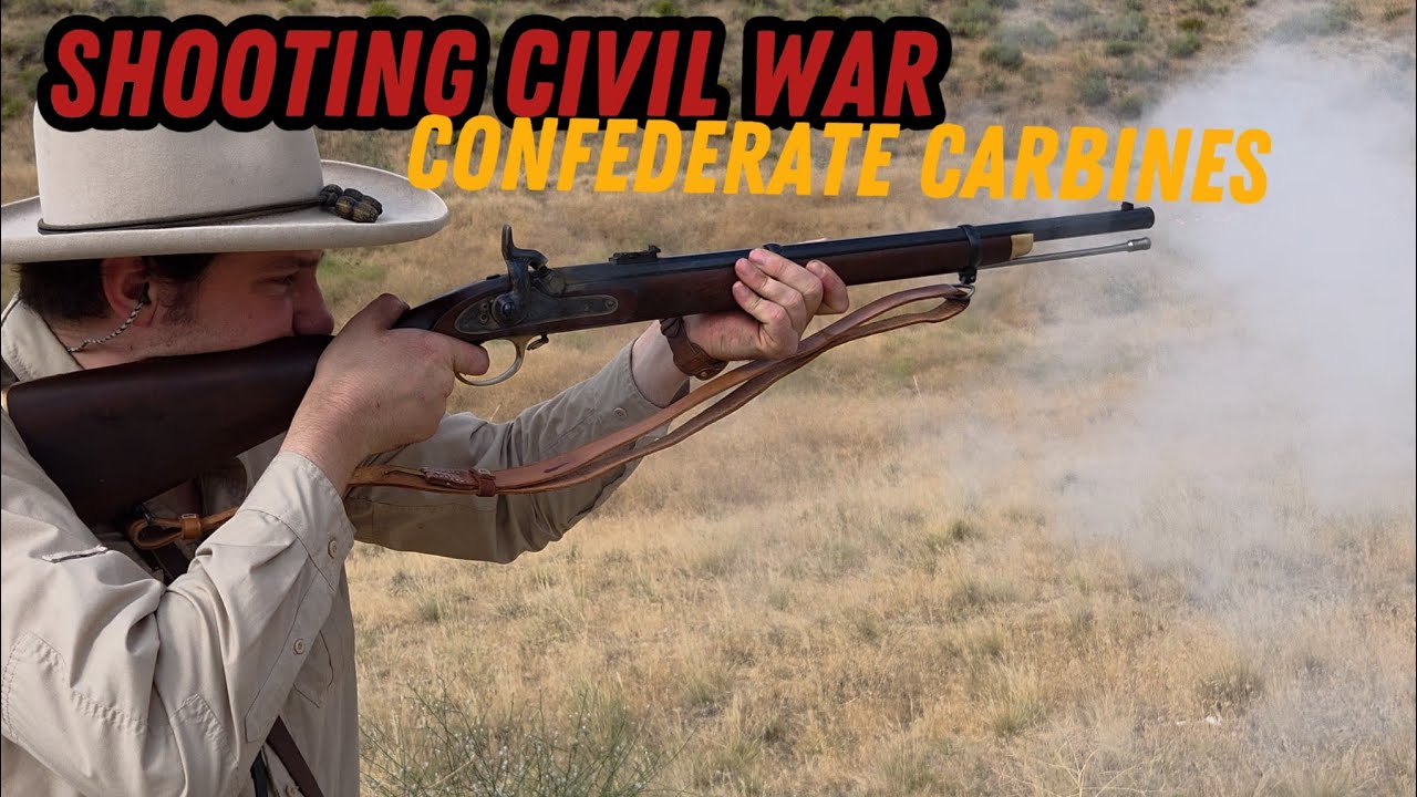 Shooting Some Civil War Confederate Carbines!
