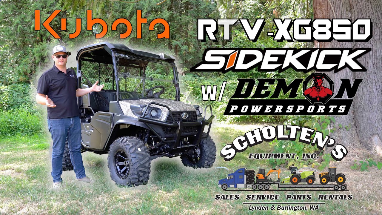 LIFTED KUBOTA RTV-XG850 SIDEKICK