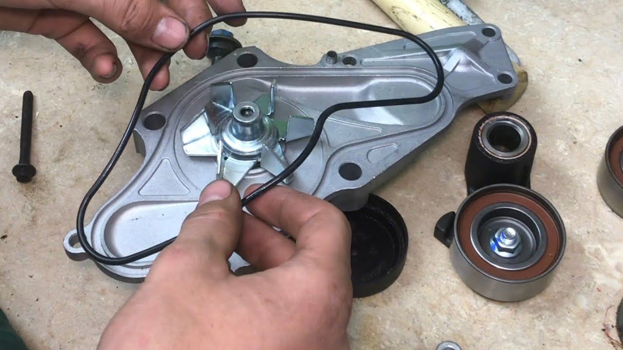 replacing WATER PUMP honda pilot 3.5L 05-12 (torque specs)