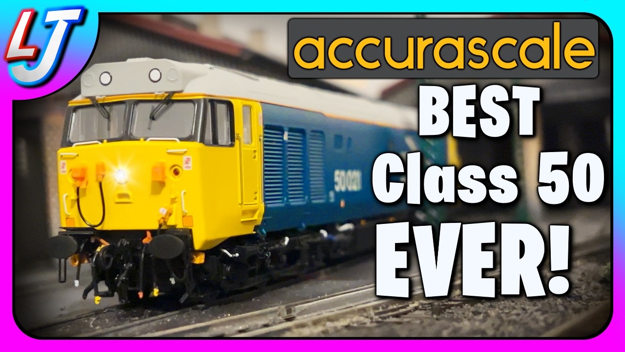 My FIRST Accurascale Model - BR Blue Class 50 021 DCC Sound