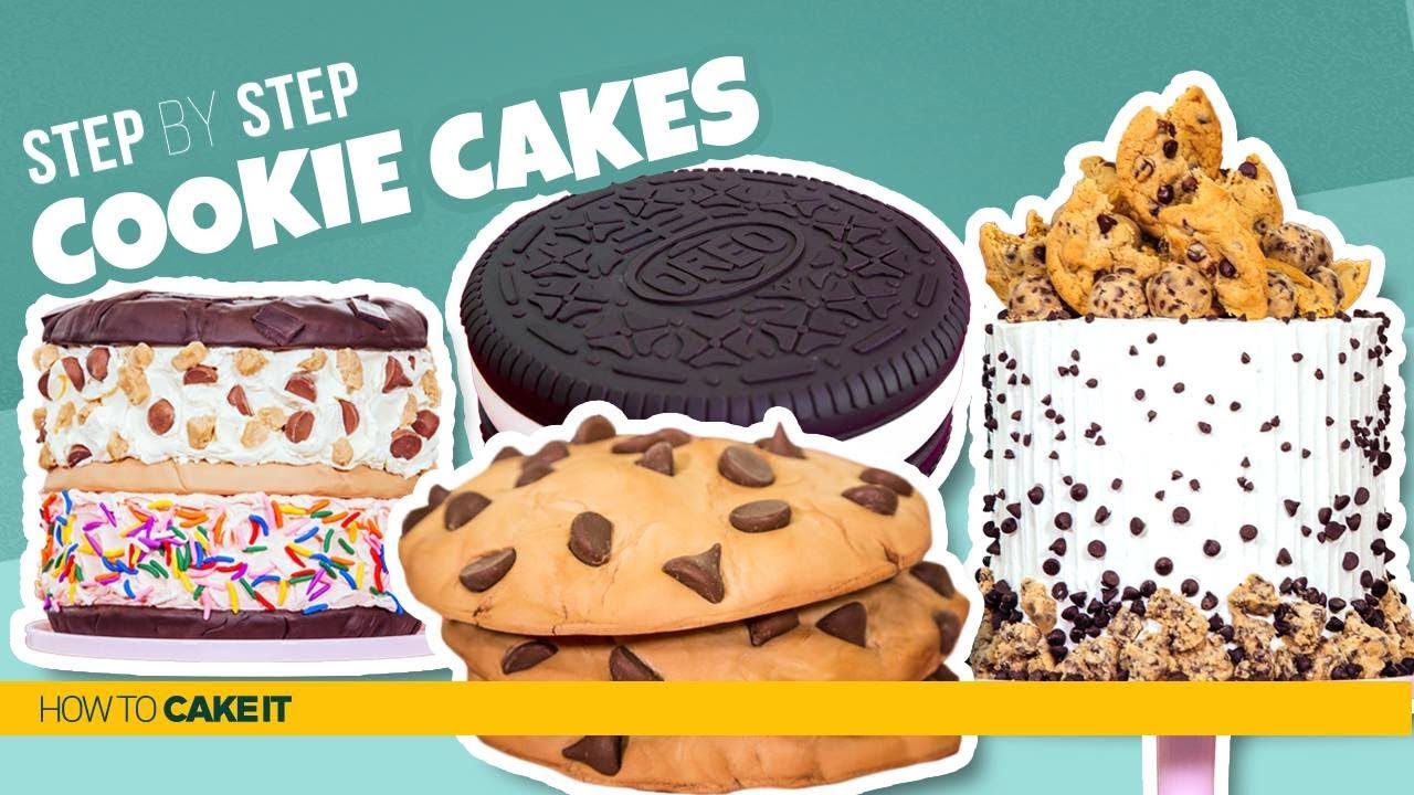 4 SWEET Cookie Cakes | Compilation | How To Cake It