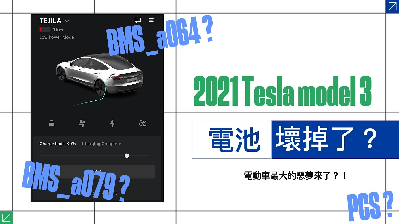 EP8 - 我們的 2021 特斯拉 Model 3 電池壞掉了？｜大電池壞掉但我們卻因禍得福？！｜電動車最大惡夢 ｜電池更換過程心得＆ 錯誤代碼分享