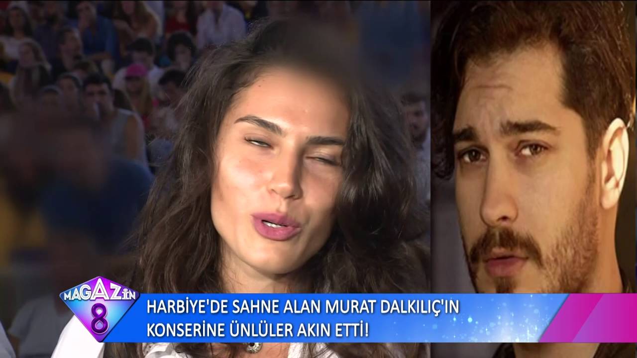 Harbiye'de Sahne Alan Murat Dalkılıç'ın Konserine Ünlüler Akın Etti