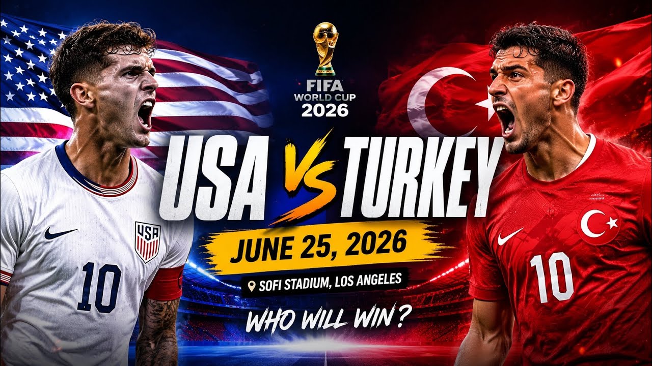 🔥 USA vs Turkey Prediction! Can USMNT Finish Group D on Top? 🇺🇸 | FIFA World Cup 2026