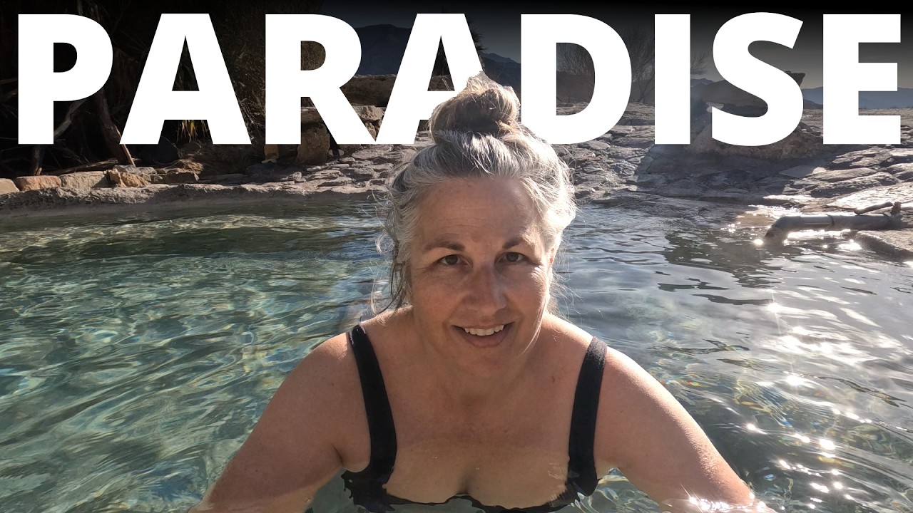 Bucket List HOT SPRING in Death Valley National Park | California, USA | A Gal, her Jeep & Tuk