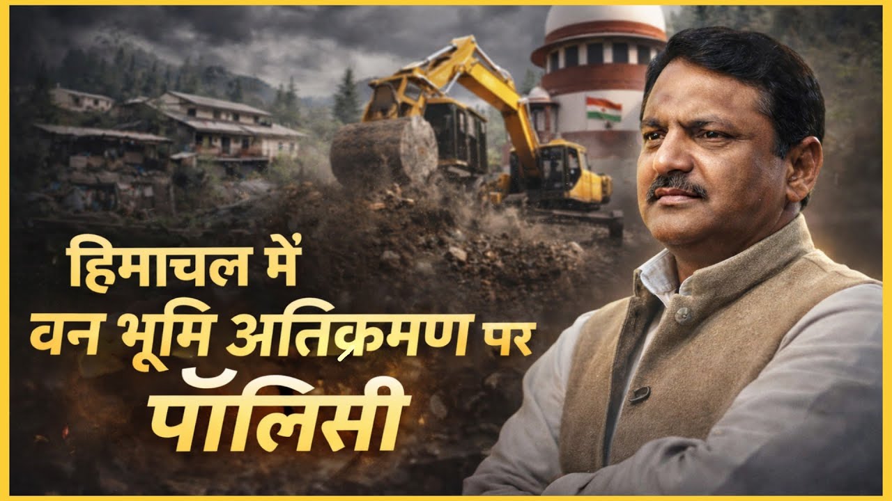 हिमाचल में बनेगी वन भूमि अतिक्रमण पर पॉलिसी #encroachments #navinsharmahimachaltv 