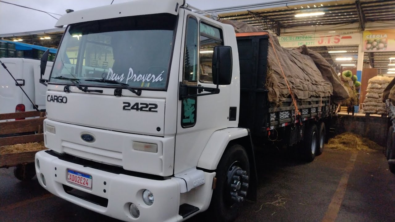 Minha última viagem com o Ford cargo,  carreguei melancia em uruana GO, só perrengues 😕