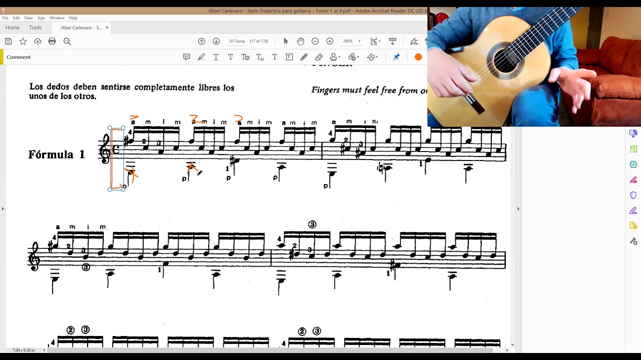 Por qué son importantes los arpegios de Abel Carlevaro, clases de guitarra Rafael Elizondo