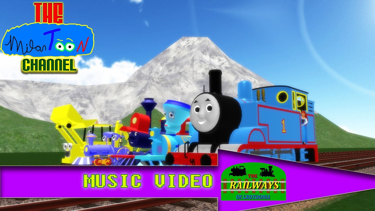 We Make A Team Together! Music Video | The Railways of Crotoonia
