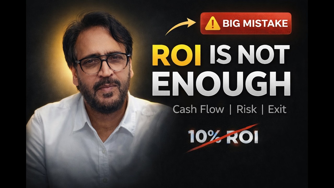ROI Explained in Real Estate | Why ROI Alone Is Dangerous for Property Investment (Pakistan)