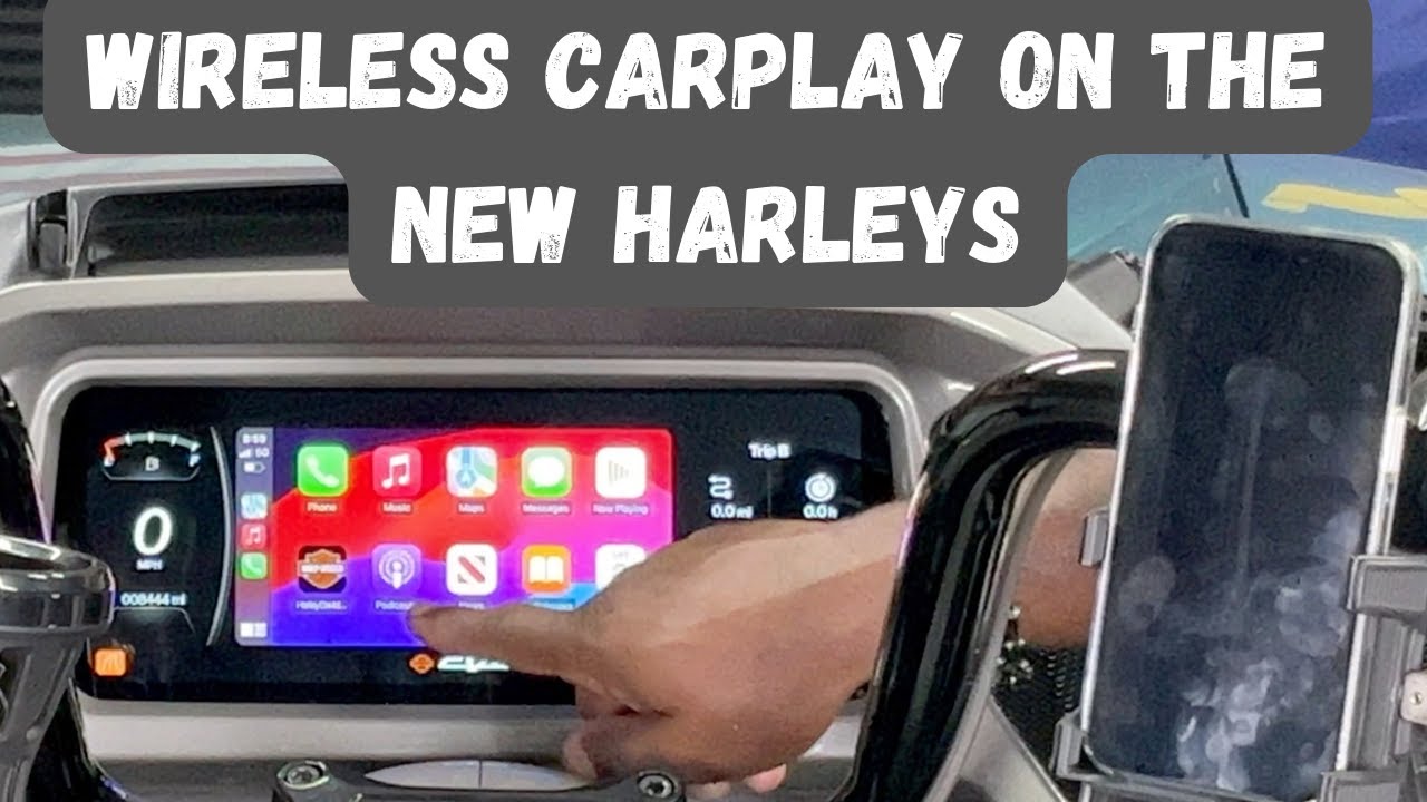 Wireless Carplay 2023:2024 Harley Davidson