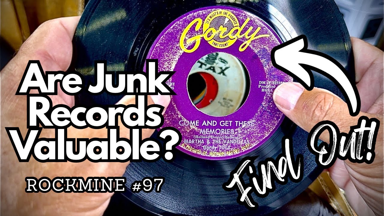 Ценны ли пластинки Junk 45? Винил 45 об/мин — спасён из мусорной кучи! — RockMine #97