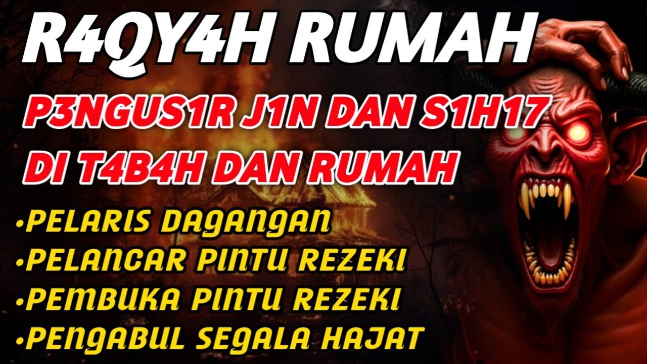 P0W3RFUL RUQY4H | RUQYAH PENENANG HATI & PIKIRAN PENARIK REZEKI - PELARIS DAGANGAN