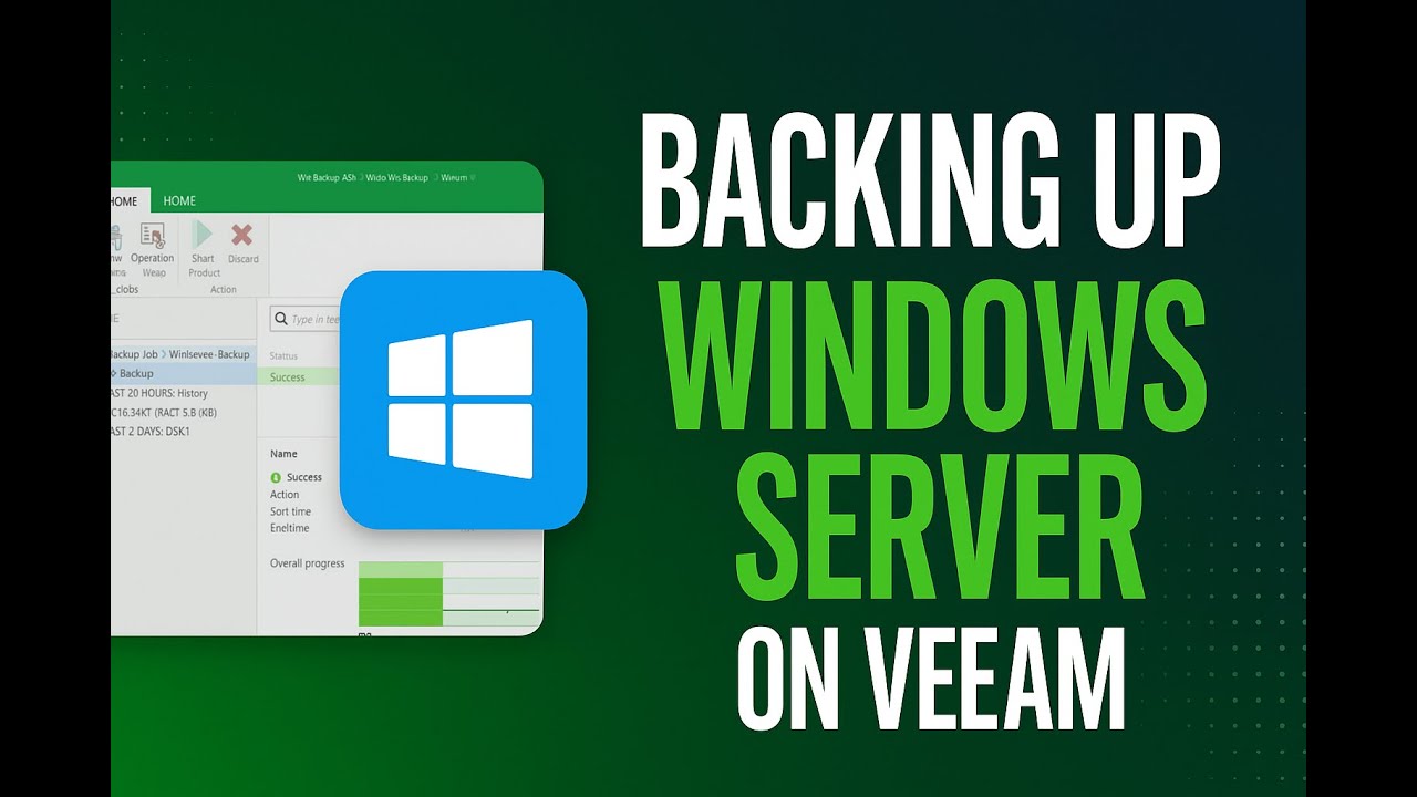 Как сделать резервную копию Windows Server с помощью Veeam | Пошаговое руководство