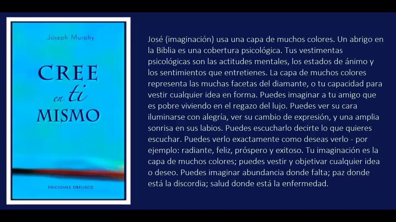 Cree en Ti Mismo Joseph Murphy  Audio libro