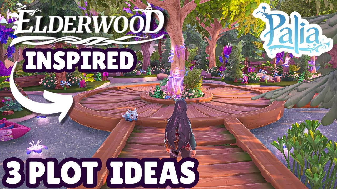 3 ELDERWOOD INSPIRED PLOT ENTRY IDEAS//PALIA NATURAL PLOT DESIGN//MUSHROOM TREES & MORE~PALIA~