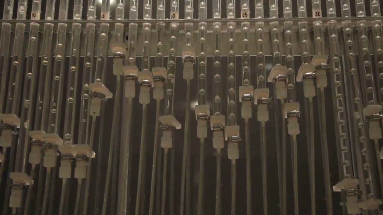 Bubble raster machine by artist & engineer Bruce Shapiro
