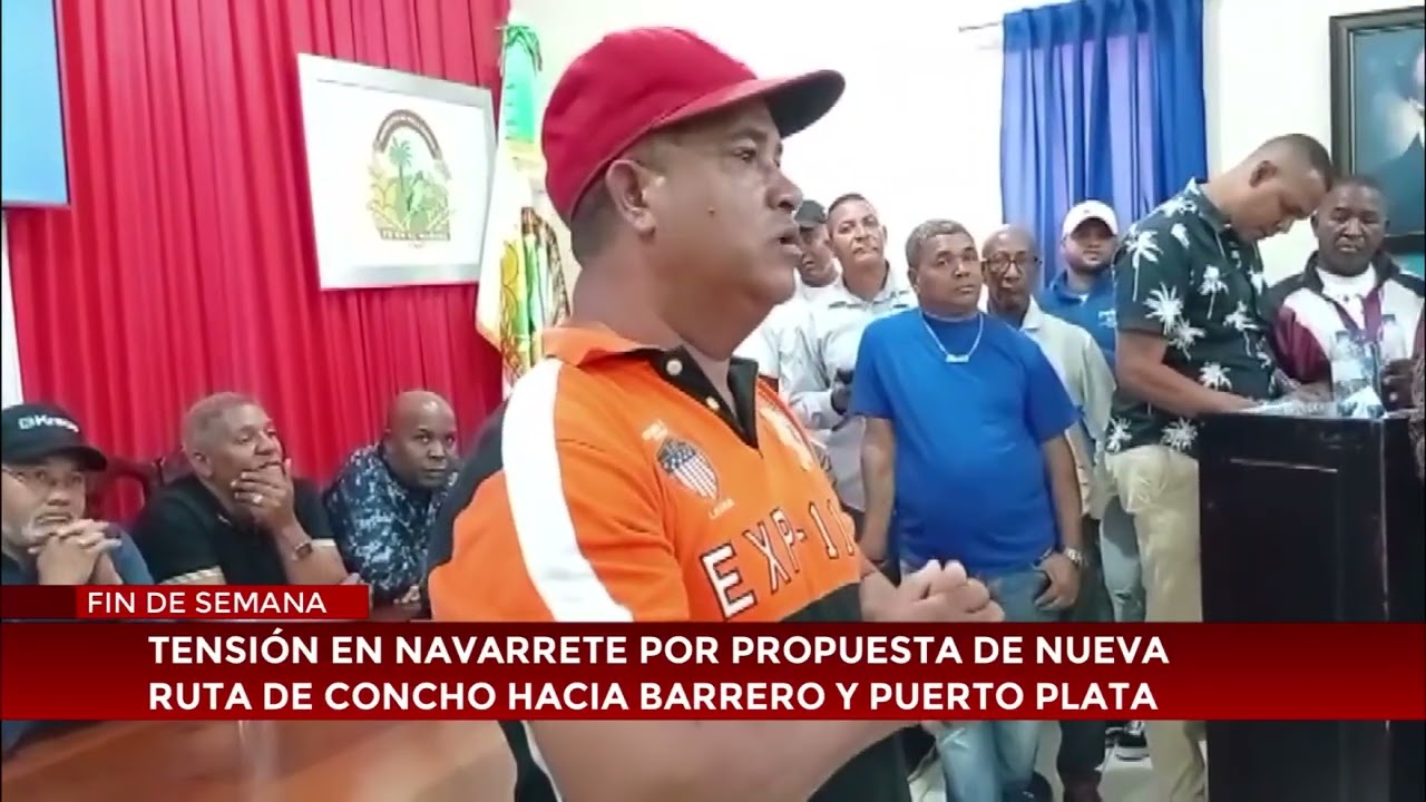 Tensión en Navarrete por propuesta de nueva ruta de concho hacia Barrero y Puerto Plata