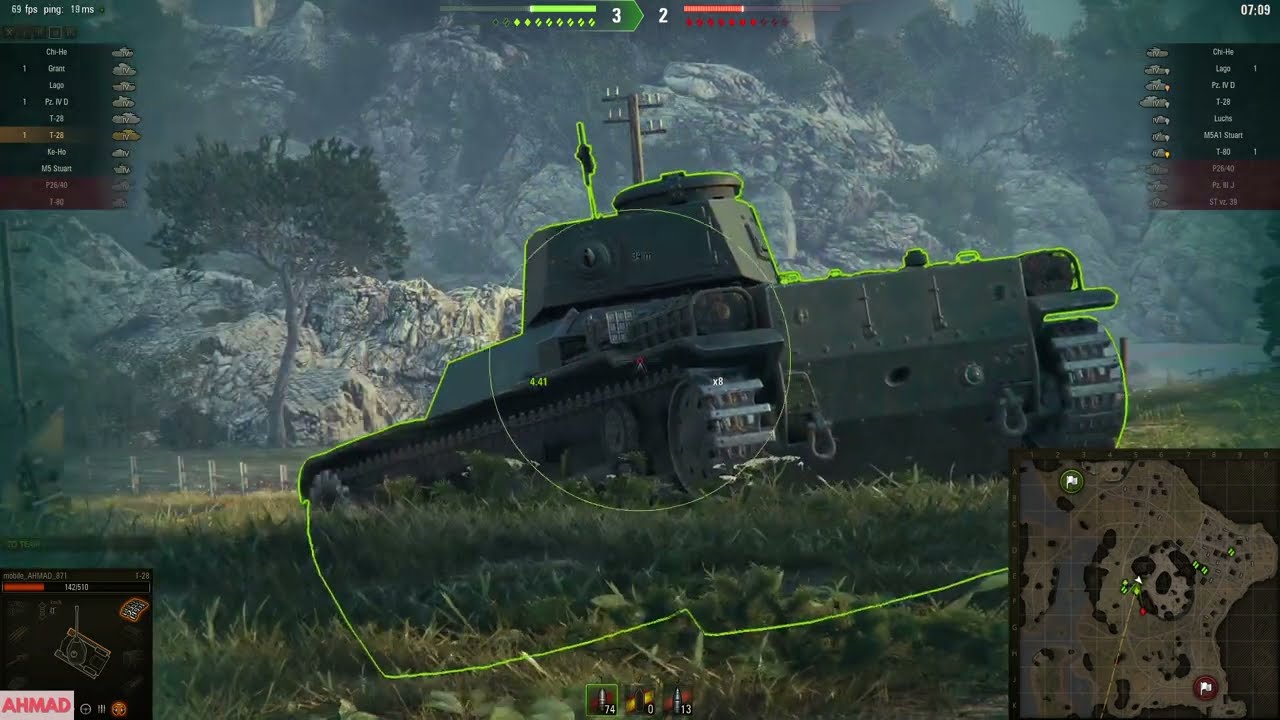 World Of Tank Gamesplay 1 (Tank-T-28)