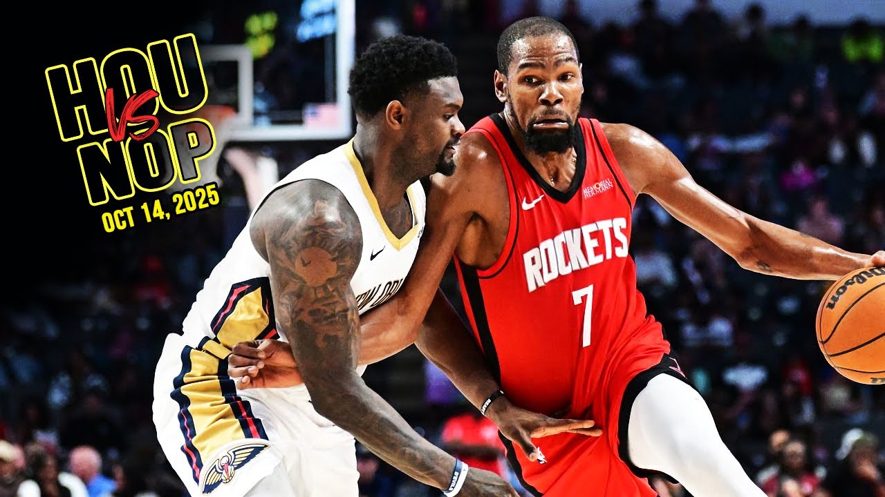 Houston Rockets vs New Orleans Pelicans Full Game Highlights | Oct 14, 2025 | FreeDawkins