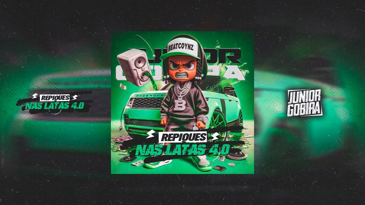 JUNIOR GOBIRA - REPIQUES NAS LATAS 4.0 - NOVEMBRO - ALTA QUALIDADE PRA PAREDÃO