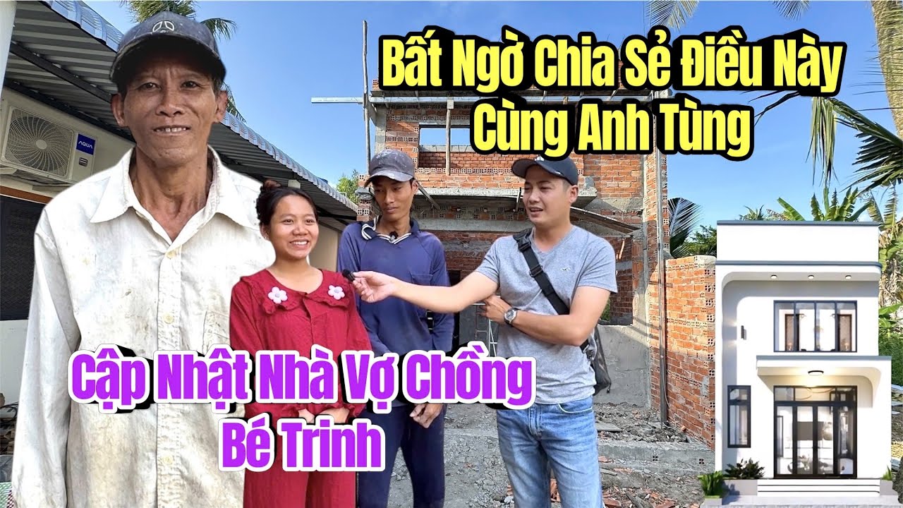 Bất ngờ chia sẻ điều này khi cập nhật nhà con Anh Tùng