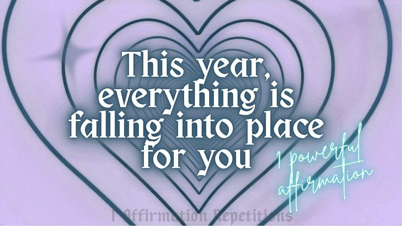 2026 IS WHEN EVERYTHING FALLS INTO PLACE FOR YOU ✧ 3-Minute Daily Affirmations