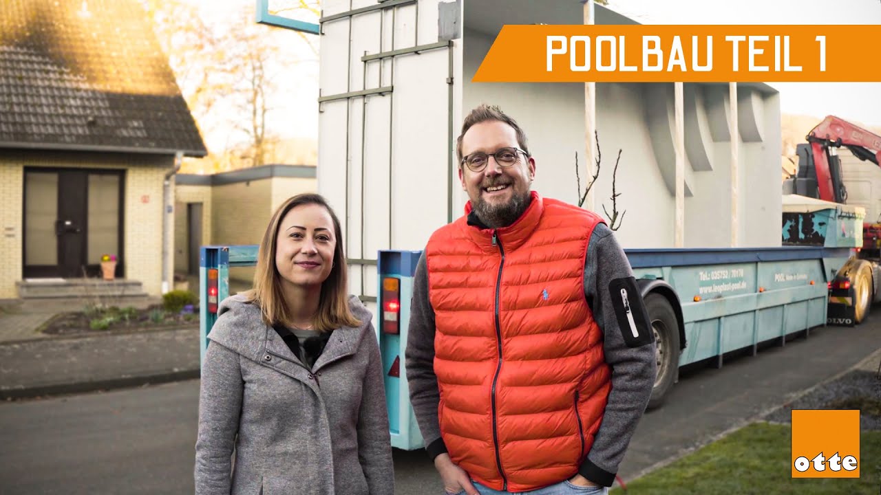 Wir bauen wieder einen Pool! | Poolbau Teil 1 - Otte Freizeit