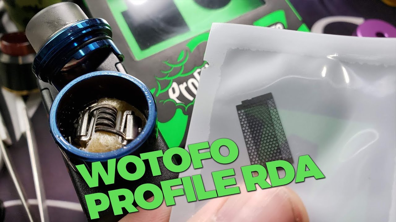 Wotofo Profile MESH RDA BUILD on VapeAM 197!