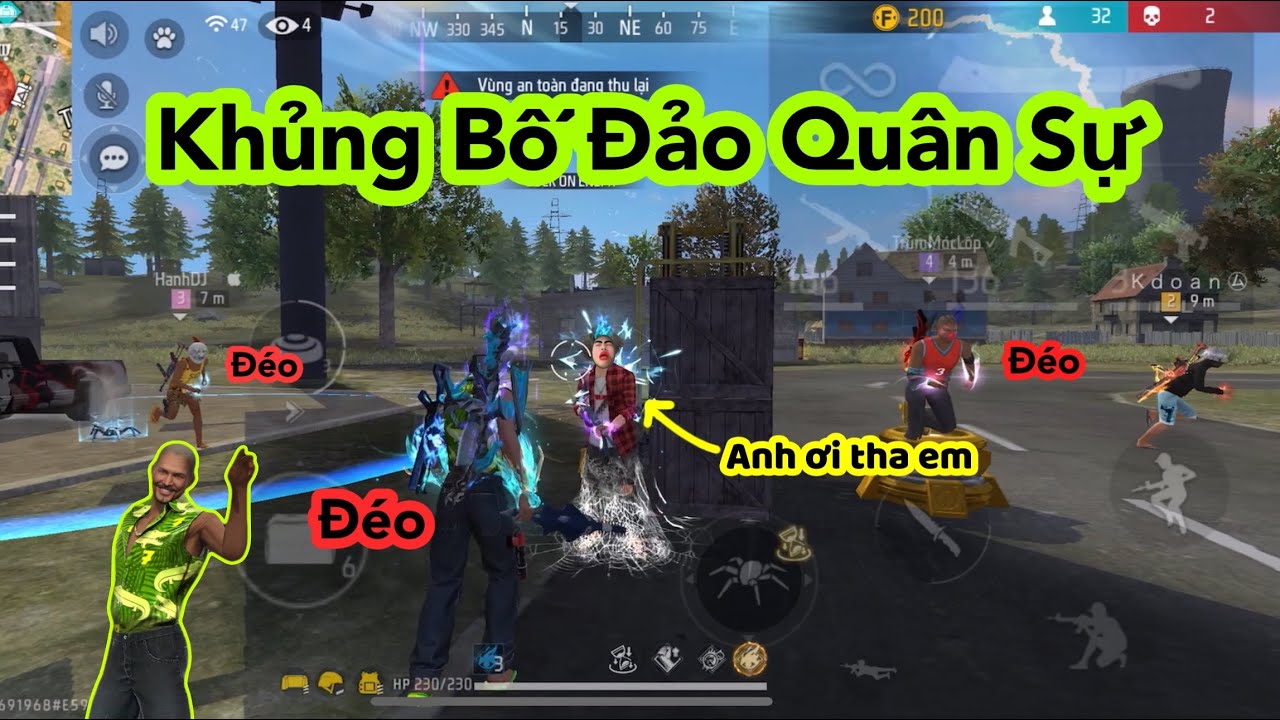 KíĐầuMàyGiờ - Rủ Đồng Bọn Làm Kh.ủng B.ố Sẽ Như Thế Nào🤯 #freefire7tuoi