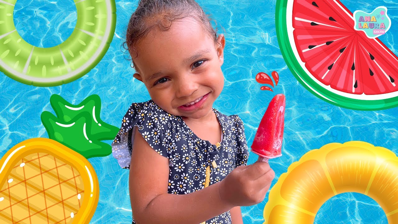 Picolé de Frutas 🍓🍉🍍🍋‍🟩| Música Infantil | Ana Laura Show