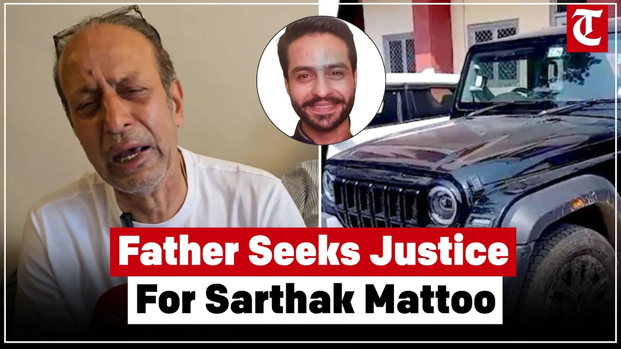 Hit-and-Run Victim Sarthak Mattoo's Father Appeals to PM Modi, Seeks Justice