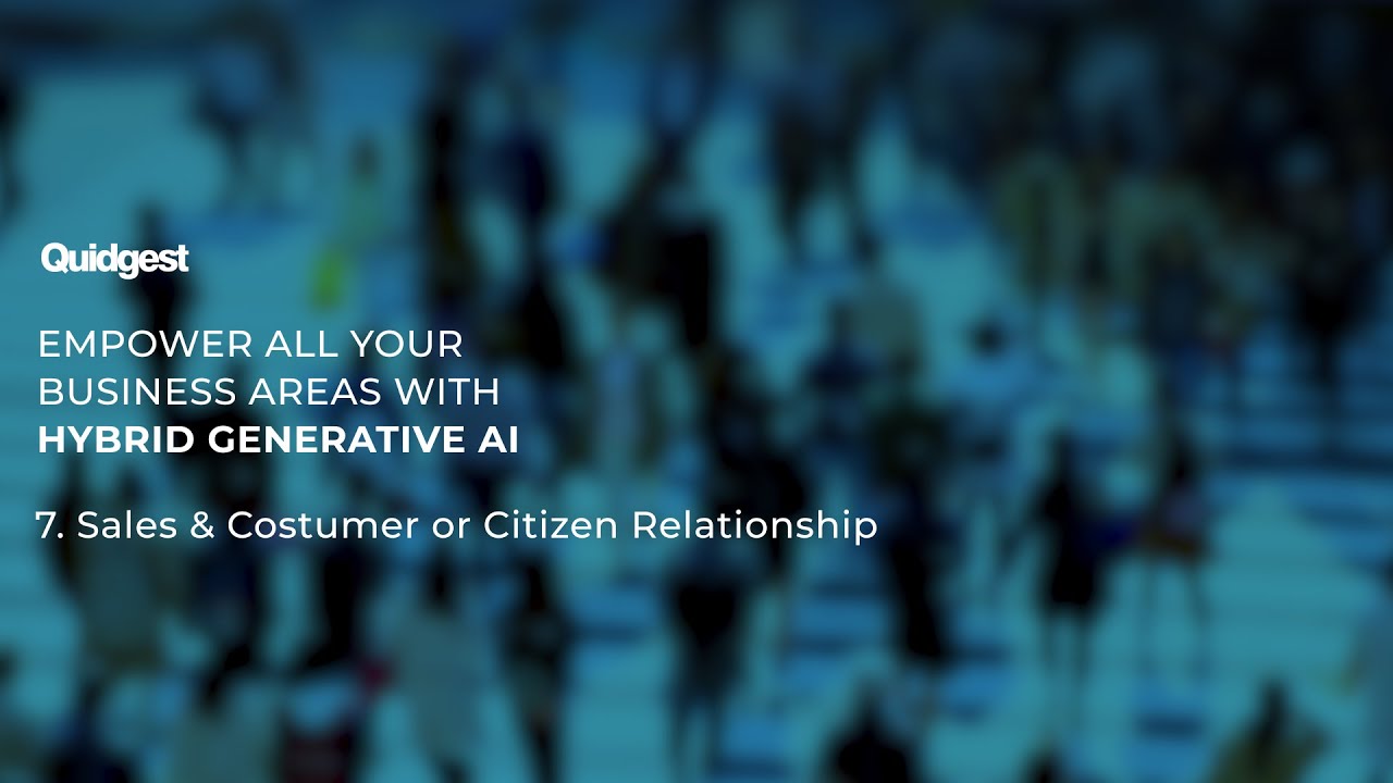 7. Sales & Customer or Citizen Relationship