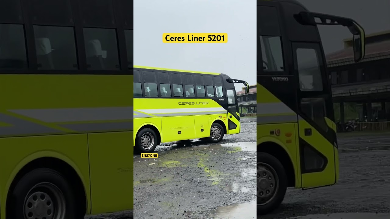 Ceres Liner 5201 arrival and instant departure #busspotting #ceresbus #shorts