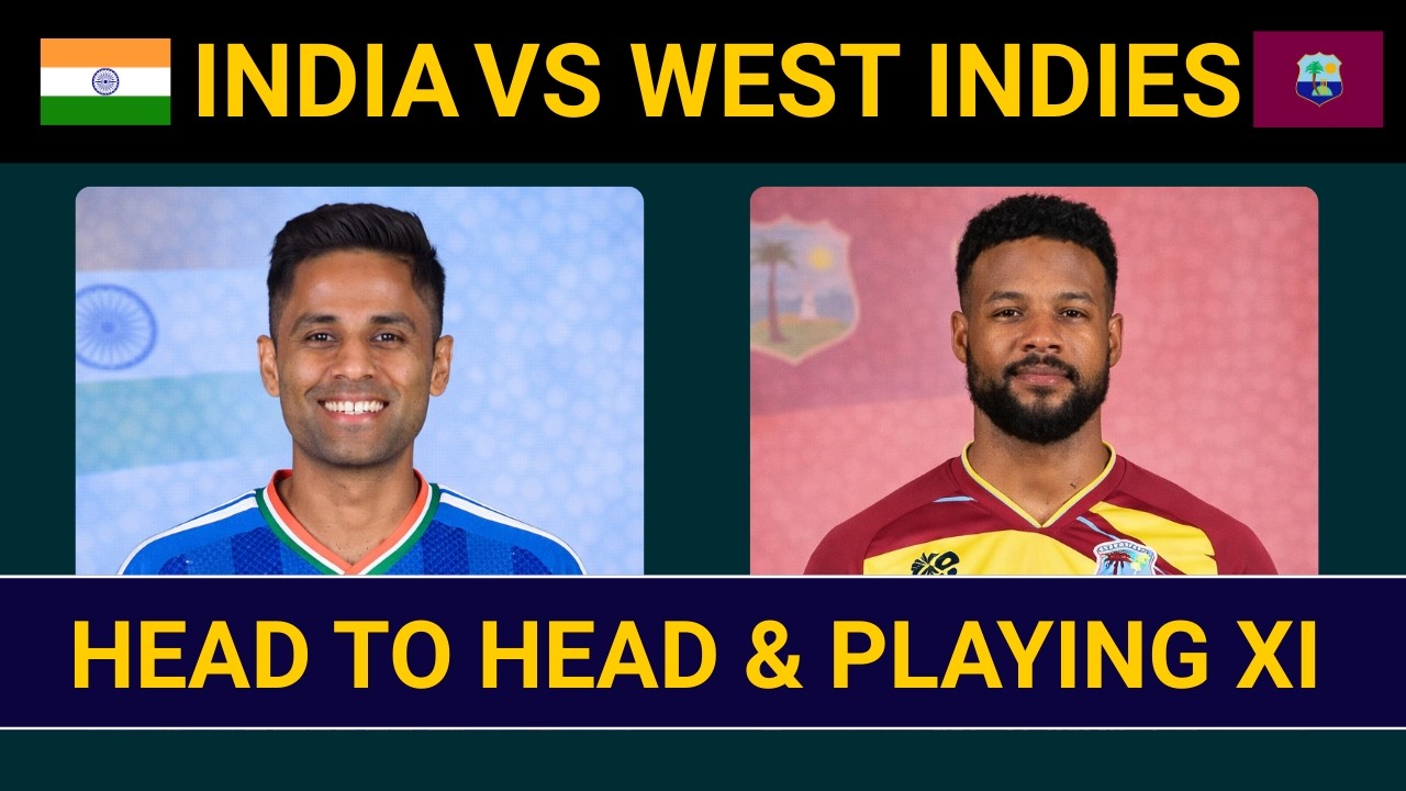 India vs West Indies Head to Head in T20I & T20 World Cup | Probable Playing XI T20 WC 2026