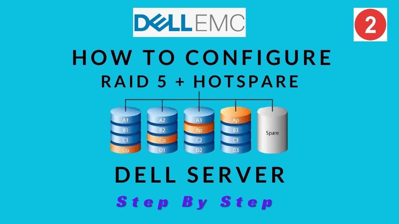 How to Configure Raid 5 Hot Spare in Dell Server