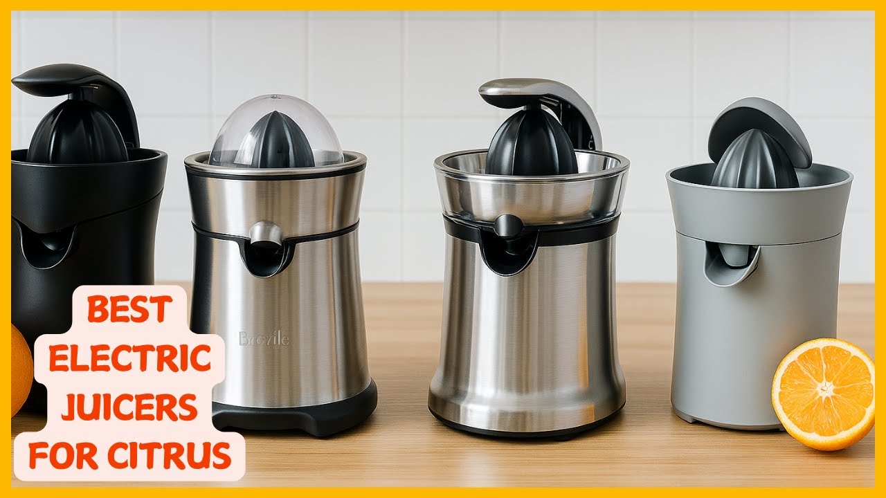 ✅ Top 5 Best electric juicers for citrus in 2025 🍊  Fresh Juice Made Easy!