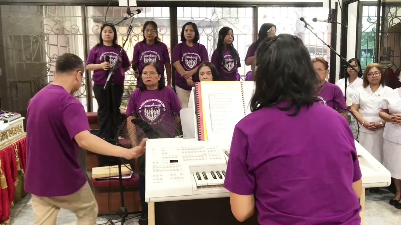 1st Sunday of Lent part 2 #sapccsfp #churchmusic #sacredmusic #choir #fyp @SanAgustinParishChoir 