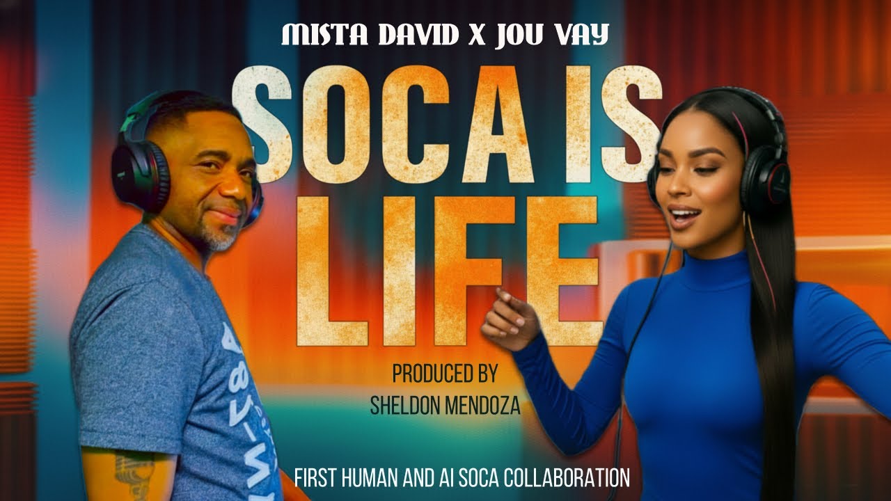 Mista David x Jou Vay [AI Soca Artiste] - Soca Is Life {Soca 2026} (Visualizer)