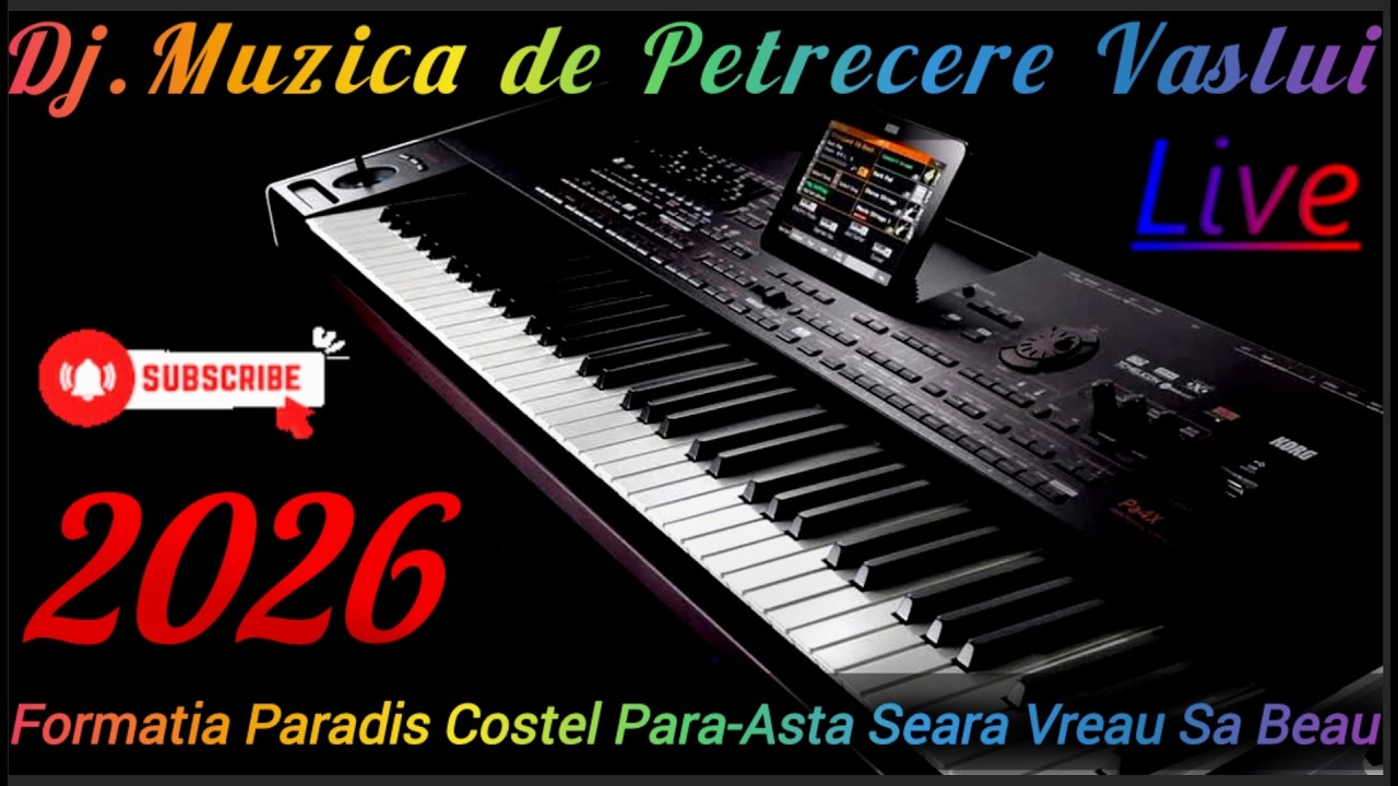 Formatia Paradis Costel Para-Asta Seara Vreau Sa Beau 🎶2026🎶 Live DJ.Muzica de Petrecere la Vaslui