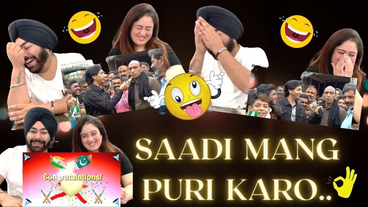 Punjabi Reaction On Goga Pasroori as Labourer & Saleem Albela as Interviewer  #ALBELATV #PBR
