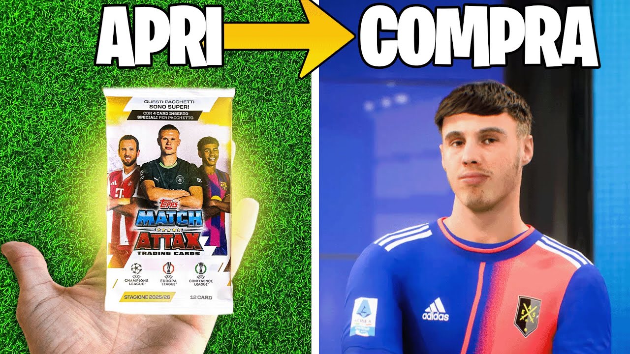 I PACCHETTI dei CALCIATORI della CHAMPIONS DECIDONO la mia SQUADRA PER LA CARRIERA su FC 26!